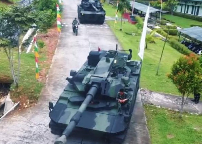 TNI AD Relokasi Tank Medium Harimau ke Yonkav 13 untuk Amankan IKN