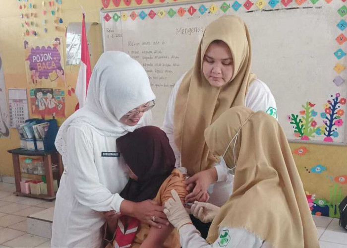 Cakupan Vaksin BIAS di OKU Capai 78,3 Persen