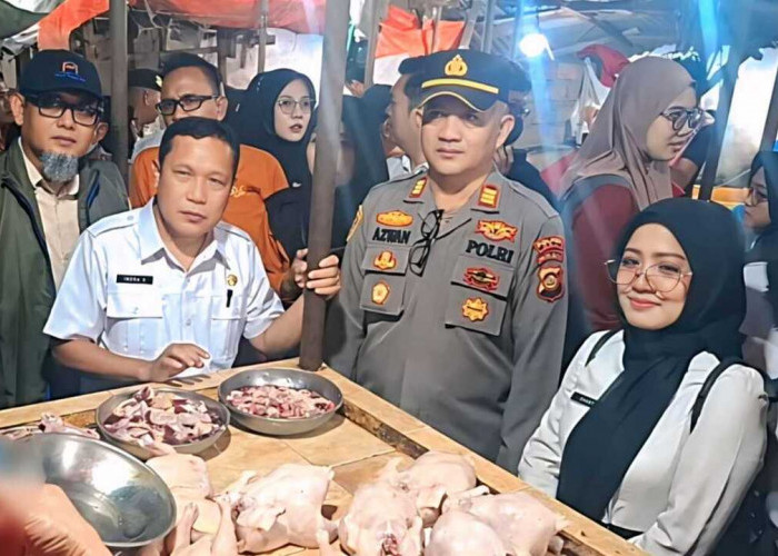 Pemkab OKU Sidak Pasar Tradisional Jelang Lebaran