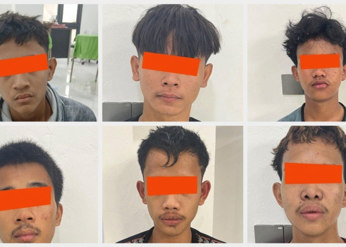6 Pelaku Pencurian Motor Operasional Domino’s Pizza di Palembang Ditangkap, 4 Masih di Bawah Umur