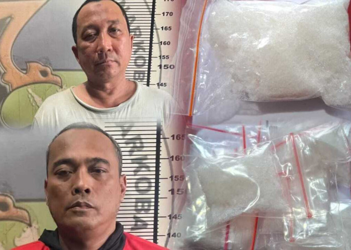 Polres Prabumulih Ringkus Dua Bandar Sabu dengan Barang Bukti 179,2 Gram Bernilai Ratusan Juta Rupiah