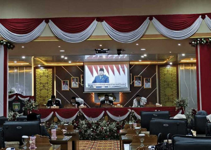 Kompak! DPRD Prabumulih dan Walikota Nonton Bareng Pidato Kenegaraan Presiden