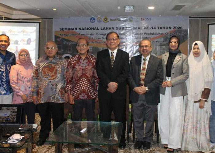 Unsri Dorong Kemandirian Pangan dan Energi Lewat Optimalisasi Lahan Suboptimal