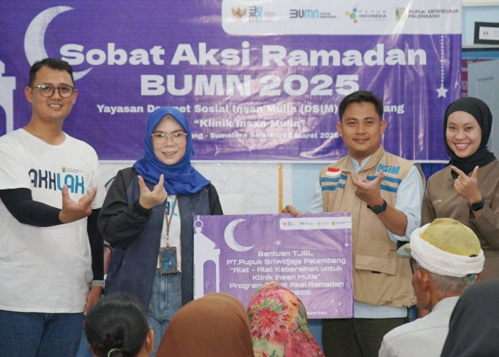 Pusri Hadir untuk Masyarakat, melalui Program Sobat Aksi Ramadhan BUMN