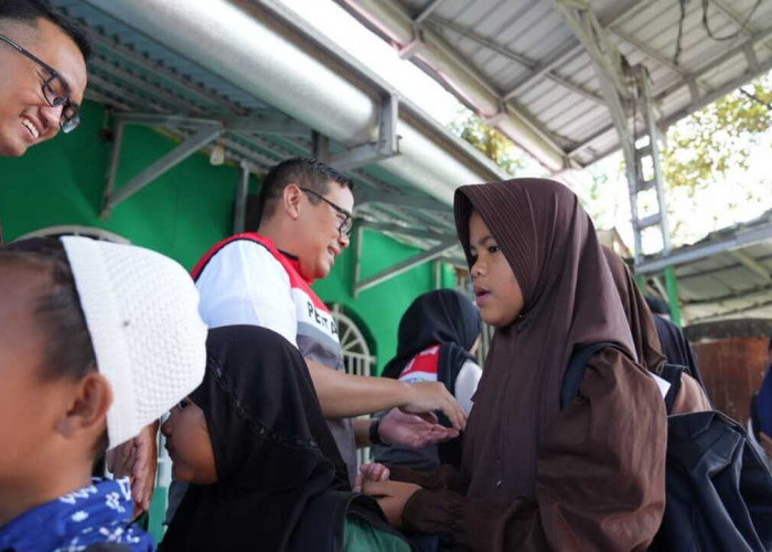 Relawan Pertamina Peduli Sumbang Paket Sekolah Baru Untuk 110 Siswa, Nyalakan Mimpi Masa Depan