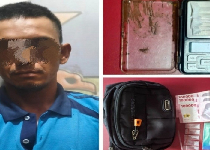 Buruh Harian Lepas di Prabumulih Ditangkap Polisi, Simpan 5 Paket Sabu untuk Dijual Kembali