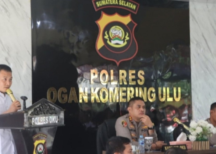 Tekan Angka Kriminalitas, Polres OKU Siap Gelar Operasi Sikat Musi 2026