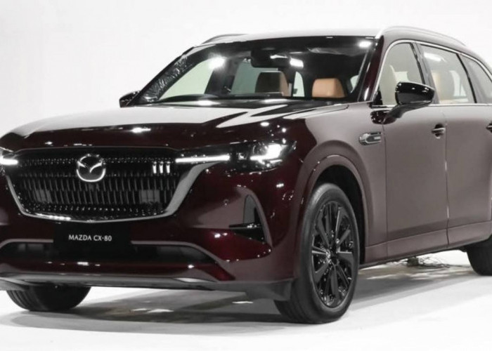 Mazda CX-80 Resmi Meluncur: SUV Flagship dengan Teknologi PHEV dan Desain Mewah.