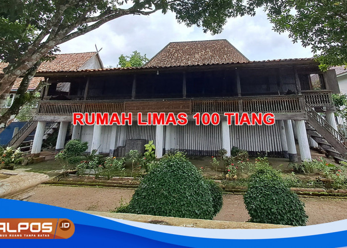 Eksotisme Rumah Limas 100 Tiang di Sumatera Selatan : Dibangun Tahun 1811, Perpaduan Arsitekur Cina dan Arab !