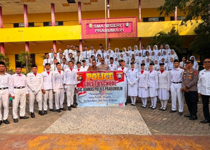 Police Go To School, Kapolres Prabumulih Ingatkan Pelajar Waspadai Narkoba dan Bijak Bermedsos