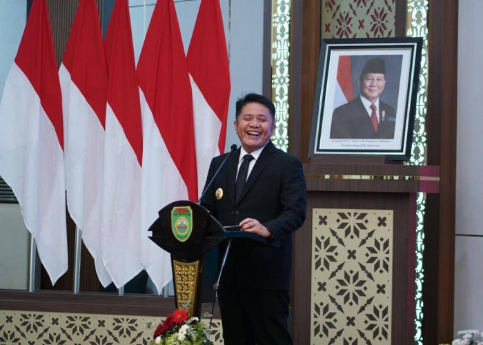 Gubernur Herman Deru Tekankan Transformasi Ekonomi Produktif saat Sertijab Kepala BI Sumsel
