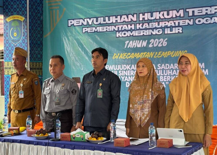 Kemenkum Sumsel Dorong Optimalisasi Pelaporan Layanan Posbankum di OKI