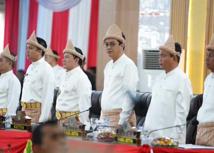 Momen Bersejarah, Paripurna HUT Ke-21 Kabupaten Ogan Ilir Berlangsung Sukses