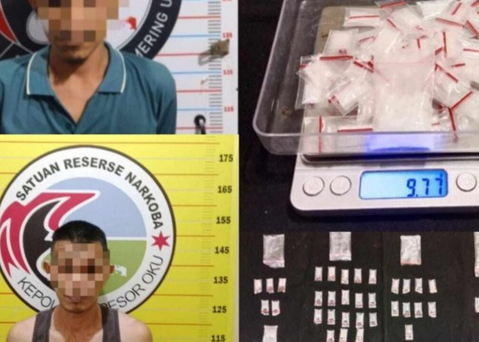 Dapat Info Dari Layanan Polisi 110, Dua Bandar Sabu Berhasil Diciduk Polres OKU