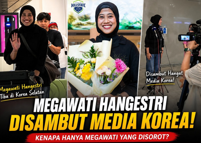 Bukan Pemain Asing Biasa! Inilah Alasan Hanya Megawati yang Disambut Meriah Media Korea Saat Tiba di Incheon