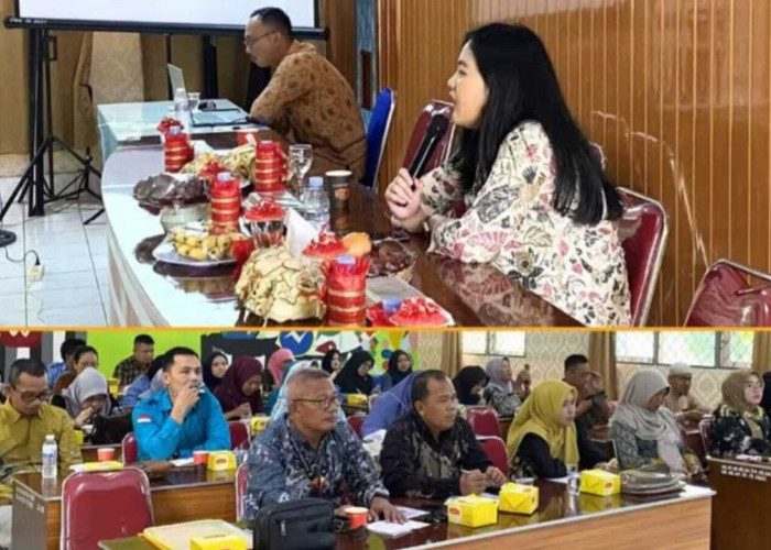 Hadiri MKKS SMP Kota Prabumulih, Kasi Intel Kejari Sosialisasikan Aspek Hukum di Dunia Pendidikan