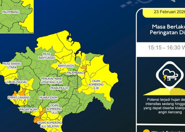 Hujan Petir Ancam Sejumlah Wilayah, Ini Daftar Daerah yang Perlu Waspada