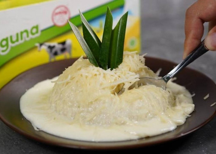 Ketan Susu, Jajanan Tradisional yang Tetap Digemari di Tengah Gempuran Kuliner Modern