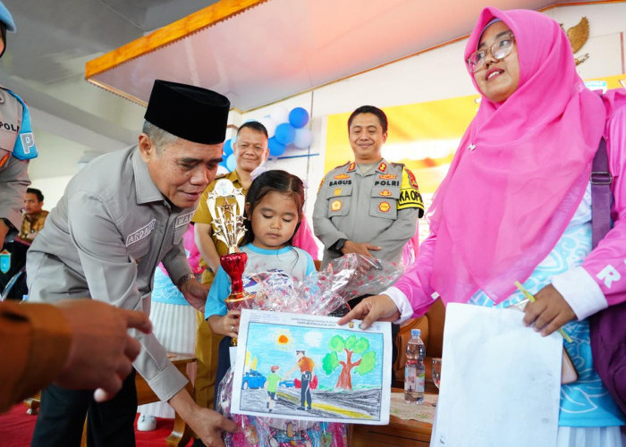 2.500 Anak PAUD dan TK di Ogan Ilir Dapat Edukasi Berlalu Lintas, Ternyata Ini Manfaatnya