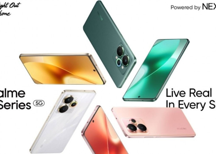 Realme 15 Series 5G dengan tema 