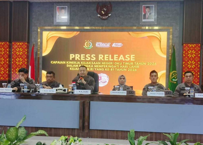 ‎2 Perkara Pidsus Dipastikan Terus Berjalan, Ini Sejumlah Pencapaian Kejari OKUT