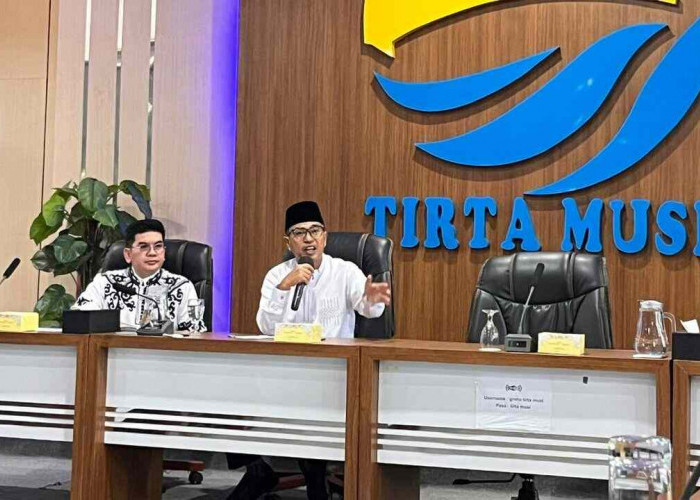 Dirut Baru Tirta Musi Bidik Target 100% Air Bersih dan Digitalisasi Anggaran Target Setor PAD Rp60 Miliar