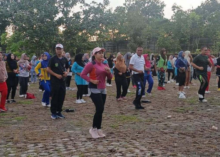 Siapkan Stadion Talang Jimar sebagai Pusat Kegiatan Olahraga, Pemkot Prabumulih Rutin Gelar Senam Bersama