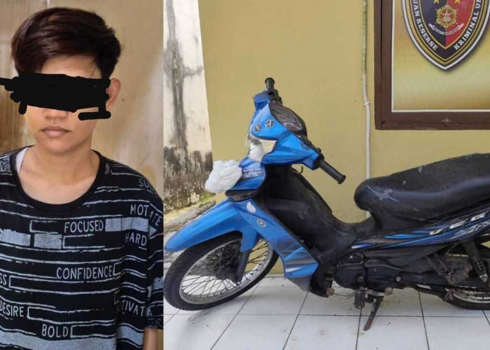Curi Yamaha Vega Milik Bibi Sendiri, Perempuan Muda di Prabumulih Diciduk Tim URC WESTER 838