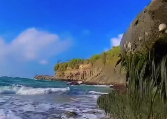 Spot Swafoto Terbaik! Menikmati Keunikan Pasir Coklat Pantai Citanggeuleuk, Garut Jawa Barat