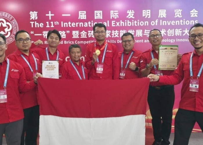 Inovasi Thorped Pertamina Hulu Rokan Raih Penghargaan Emas di Ajang Internasional Guangzhou, China