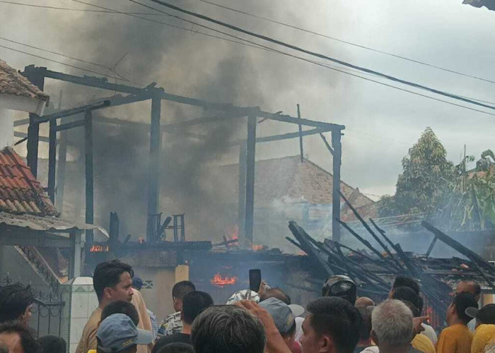 Habis Dilahap Si Jago Merah Rumah Warga Kedaton OKI Hanya Tersisa Puing-puing