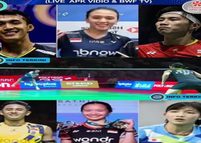 Jadwal Lengkap Indonesia di Japan Open 2026 Hari Ini: Delapan Wakil Berburu Tiket 16 Besar.