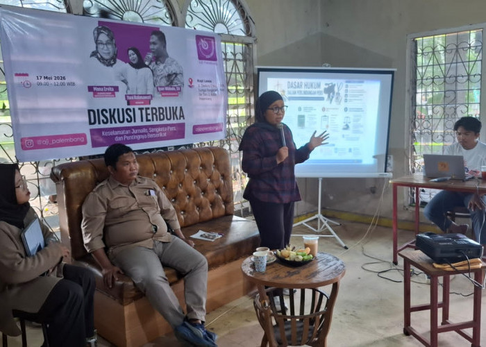 AJI Palembang, Sengketa Pers Harus Diselesaikan Lewat Mekanisme Dewan Pers