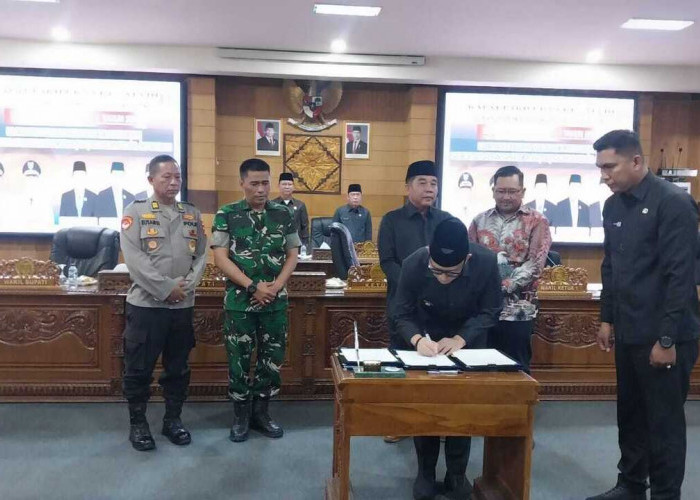 KUA dan PPAS ABPD OKU Tahun 2026 Disahkan, Bupati OKU Ucapkan Terimakasih