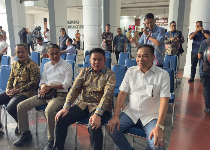 Bupati dan Wakil Bupati Musi Banyuasin  Terpilih H. M. Toha Tohet dan Kyai Rohman, Hadiri Pemeriksaan Kesehata