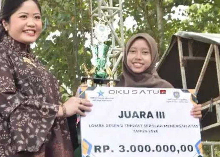Mengukir Prestasi dari Halaman Buku, Fadillah Naik ke Panggung HUT ke-116 OKU