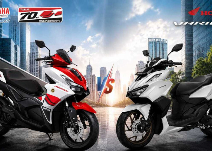 Yamaha Aerox Alpha vs Honda Vario 160, Mana Motor Favorit Gen Z Tahun Ini?