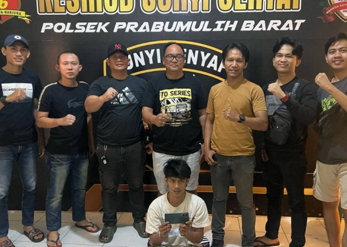 Sempat Buron ke Merapi Barat Lahat, Pemuda Pencuri HP Bos Sosis di Prabumulih Ditangkap