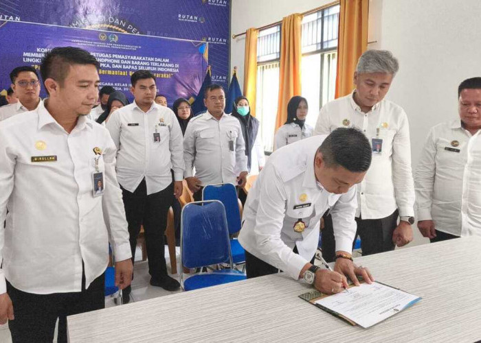 Rutan Kelas IIB Baturaja Tegaskan Komitmen Bersama Berantas Narkoba