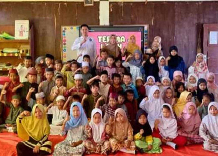 Cegah Penyalahgunaan Sejak Dini, BNNK OKI Edukasikan P4GN kepada Para Siswa SD