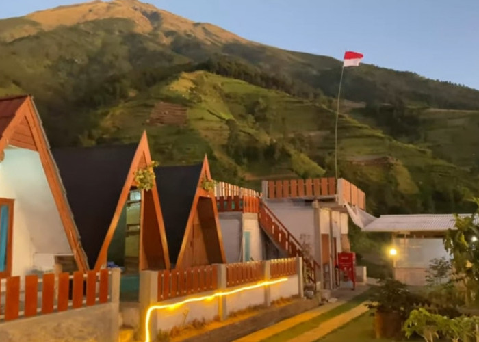 Mangli Skyview Glamping : Tidur di Atas Awan dengan Pemandangan Spektakuler Gunung Sumbing