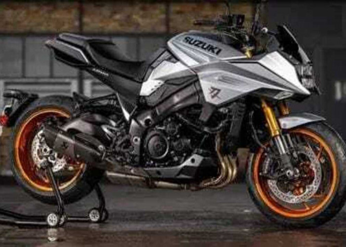 Suzuki Katana Akrapovic Limited Edition, Naked Bike 999cc Super Langka Cuma 10 Unit. 