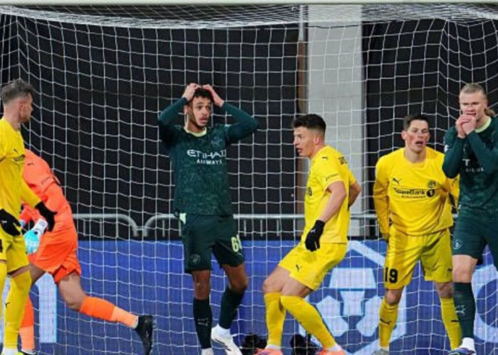 Hasil Bodø/Glimt Vs Manchester City 3-1: Rodri Kartu Merah, City Tumbang di Norwegia.