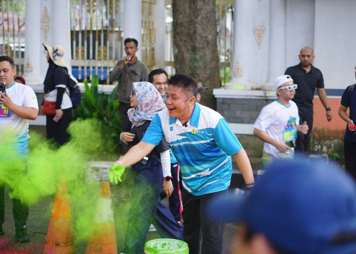Gubernur Herman Deru Apresiasi PLN Mobile Color Run 2025, Dorong UMKM dan Gaya Hidup Sehat