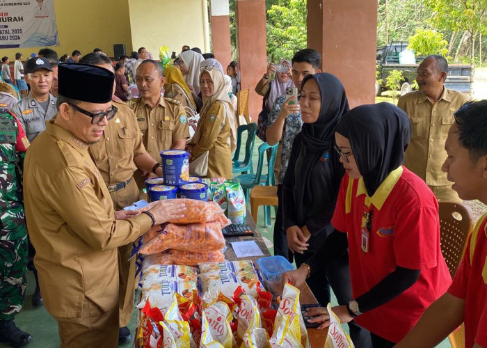 Pemkab OKU Tekan Lonjakan Harga Sembako Jelang Nataru