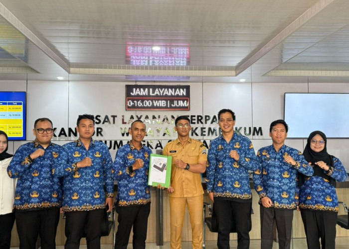 Kanwil Kemenkum Sumsel bersama Dinas Koperasi dan UKM Palembang Dorong Pendaftaran 18 Merek UMKM