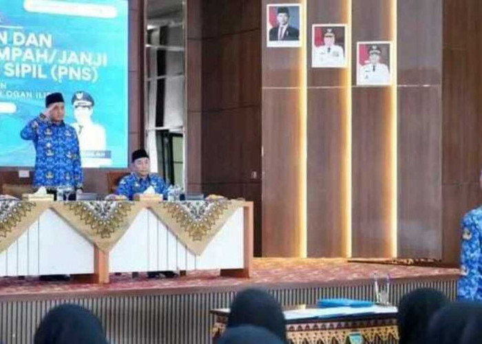 122 PNS Baru Dilantik, Bupati Panca: Perkuat Birokrasi dan Pelayanan Publik