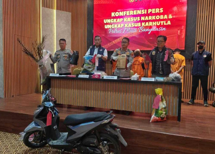 Polres Muba Amankan Tiga Tersangka Kasus Karhutla, Ancaman Hukuman hingga 15 Tahun