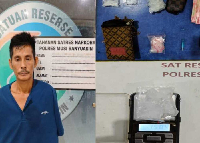 Edarkan Narkoba, Warga Lalan diamankan, Ini Barang Bukti yang di dapat