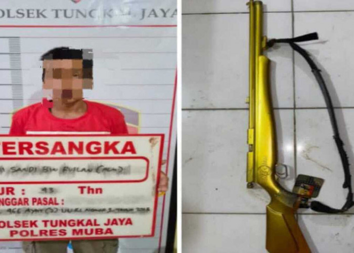 Tembakan di Kebun Sawit Tungkal Jaya, Sekuriti Luka di Dada, Pelaku Diamankan